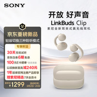索尼 漏音抑制 开放式蓝牙耳机  有线充电