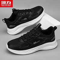 回力 运动软底跑步休闲鞋 黑色 42码