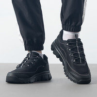 斯凯奇 男鞋 时尚耐磨轻便舒适徒步休闲鞋  237704-BBK 41