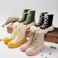 native 时尚靴型 女士户外厚底增高高帮休闲靴马丁靴雪地靴