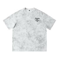  MARK FAIRWHALE/马克华菲 美式烫钻蜡染 男士短袖T恤