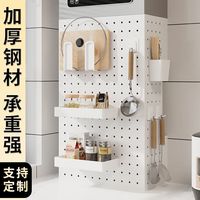 正青春 免打孔 燃气热水器管线遮挡置物架 客服一(请确定好尺寸)