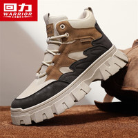  WARRIOR/回力 复古休闲 男士马丁靴