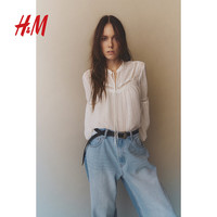 H&M 蕾丝 女士衬衫