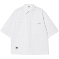  JACK&JONES/杰克琼斯 肌理感泡泡纱 男士衬衫 A06本白色 L