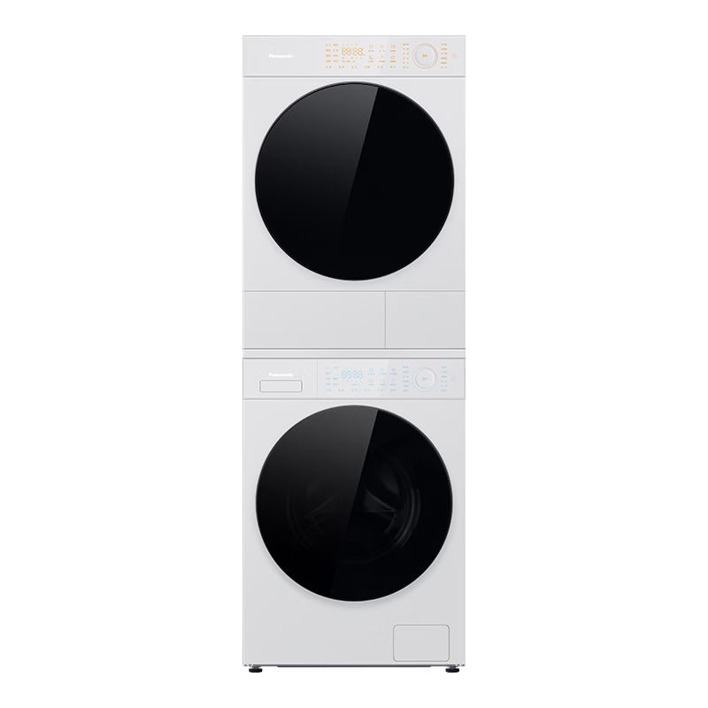 Panasonic 松下 白月光Queen纤薄款 L1U5+L1UR5 全变频热泵洗烘套装