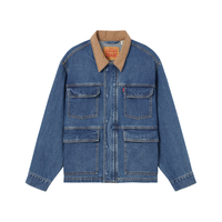 Levi's 美式复古 男士牛仔夹克 蓝色 S