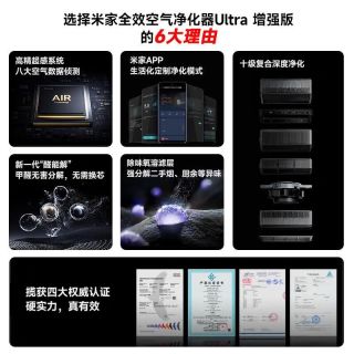  Xiaomi/小米 除甲醛除过敏原 空气净化器