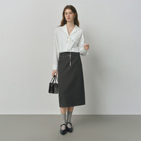 范思蓝恩 复古直筒 女士半身裙
