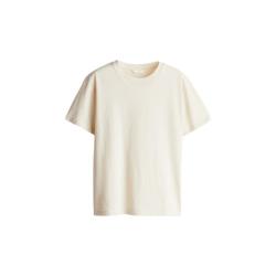 H&M 简约 女士T恤 浅米色 M 165/96