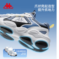  Kappa/卡帕 减震回弹 儿童跑步鞋 悬浮蓝/经典白 31