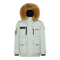  BOSIDENG/波司登 保暖加厚 女士羽绒服 大毛领 极地冰川9X90 S 160/84A