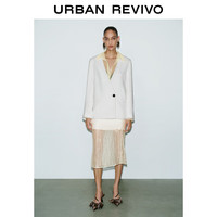 URBAN REVIVO 立体花朵装饰 女士半裙
