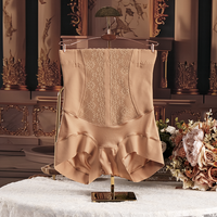 品彩 塑形束身裤透气塑身收腹裤高腰提臀裤大码内裤时尚蕾丝显瘦美体裤