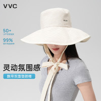 值友专享：VVC 【一帽两戴】双面大帽檐防紫外线遮阳防晒帽 两色可选 VTM5S220