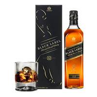 尊尼获加 黑牌 威士忌 1000ml 原装进口