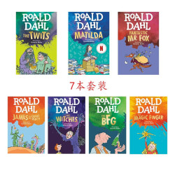 《罗尔德·达尔》英文分级阅读绘本 (7本） 