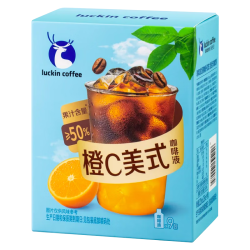 瑞幸咖啡 50%真果汁 果C咖啡液 橙C咖啡液9杯