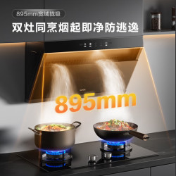 苏泊尔 挥手智控 侧吸式抽油烟机20m³侧吸式宽域拢烟350mm纤薄机身挥手智控防污玻璃DJ13Pro