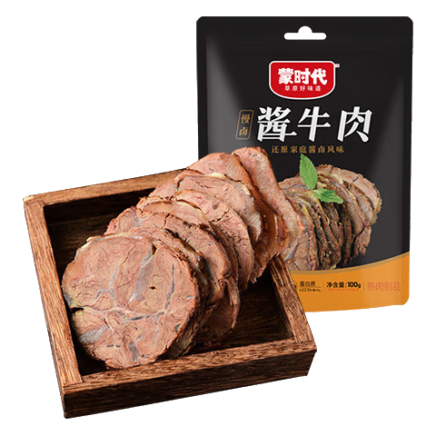  蒙时代 即食 酱牛肉 草原酱牛肉1袋