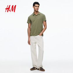 H&M 修身版 男士Polo衫