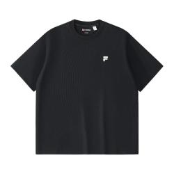 FILA 女士凉感防晒针织短袖衫