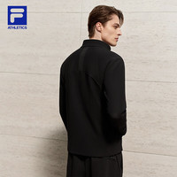 FILA/斐乐 加绒立领 男士针织长袖外套