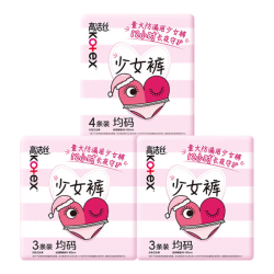 高洁丝 少女裤安睡裤安心裤 10片