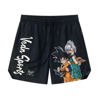  VEIDOORN/维动 宽松美式训练 男士篮球短裤 黑色 M