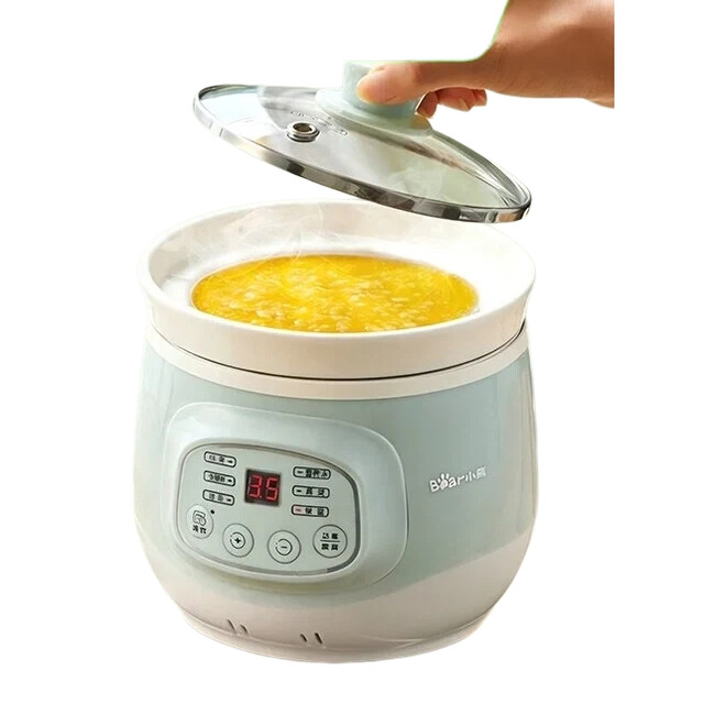 小熊 DDG-D20P1 电炖锅 1L 绿色