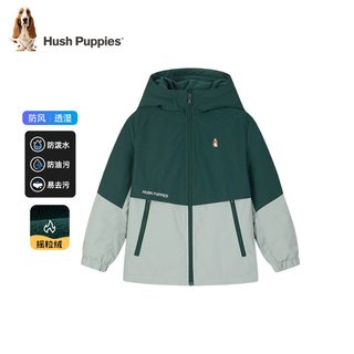  Hush Puppies/暇步士 保暖 儿童风衣 天青色