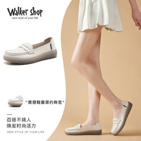 奥卡索 一脚蹬 平底 乐福鞋 女