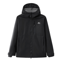 Mizuno/美津浓 防风防水 户外夹克 砖红色【抓绒款】 2XL