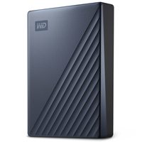 西部数据 外置硬盘 5.0 TB 与PC兼容 便携式 WDBFTM0050BBL-WESN 蓝色 5TB
