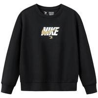  NIKE/耐克 撞色logo 儿童卫衣 正黑色 160 /76 【身高152-158cm】