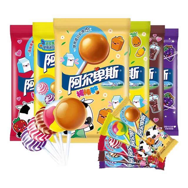 阿尔卑斯 混合口味棒棒糖 200g 20支