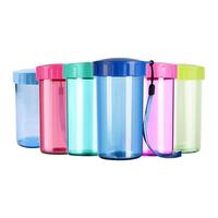 Tupperware特百惠 雅致随心水杯300ml塑料防漏便携运动杯子家用防漏学生水杯