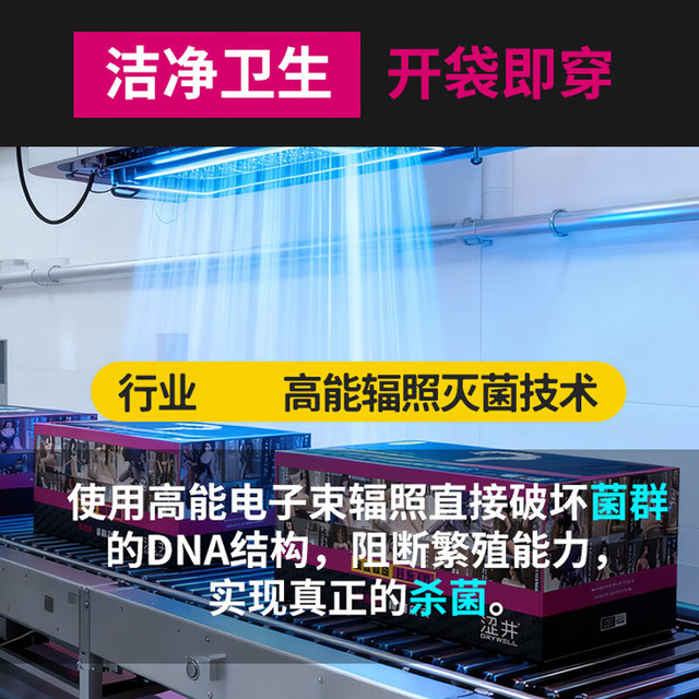涩井 情趣内衣盲盒 爆款4件套（灭菌免洗，开袋即穿）