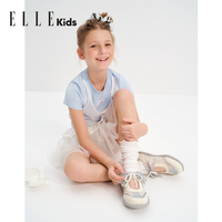  ELLE kids 透气网面 女童运动鞋