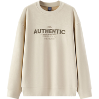  Semir/森马 中国国家地理系列 男士卫衣 白色调00311 L