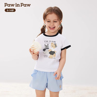  Paw in Paw 抗菌 女童短袖T恤