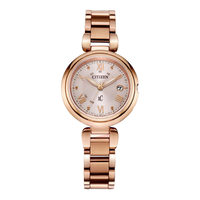 CITIZEN 光动能电波万年历 女士手表