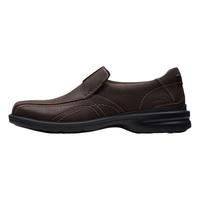 Clarks 防滑 男士乐福鞋 深棕色 10.5 Wide