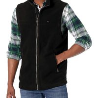  TOMMY HILFIGER/汤米·希尔费格 保暖 男士抓绒前拉链背心