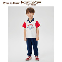  Paw in Paw 宽松 儿童套装