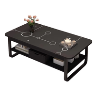  XIULE/修乐 加粗钢架 茶几 【加粗钢架】白大理石纹色80cm