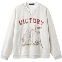  gxgjeans 假两件潮流印花 男士卫衣 S (165)