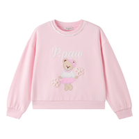 Paw in Paw 宽松 女童卫衣 Pink粉色/25 110