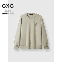  GXG 多色狗狗刺绣小标设计 男士卫衣