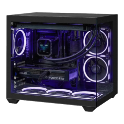华硕 海景房组装电脑（9800X3D、5070、24GB、1TB）